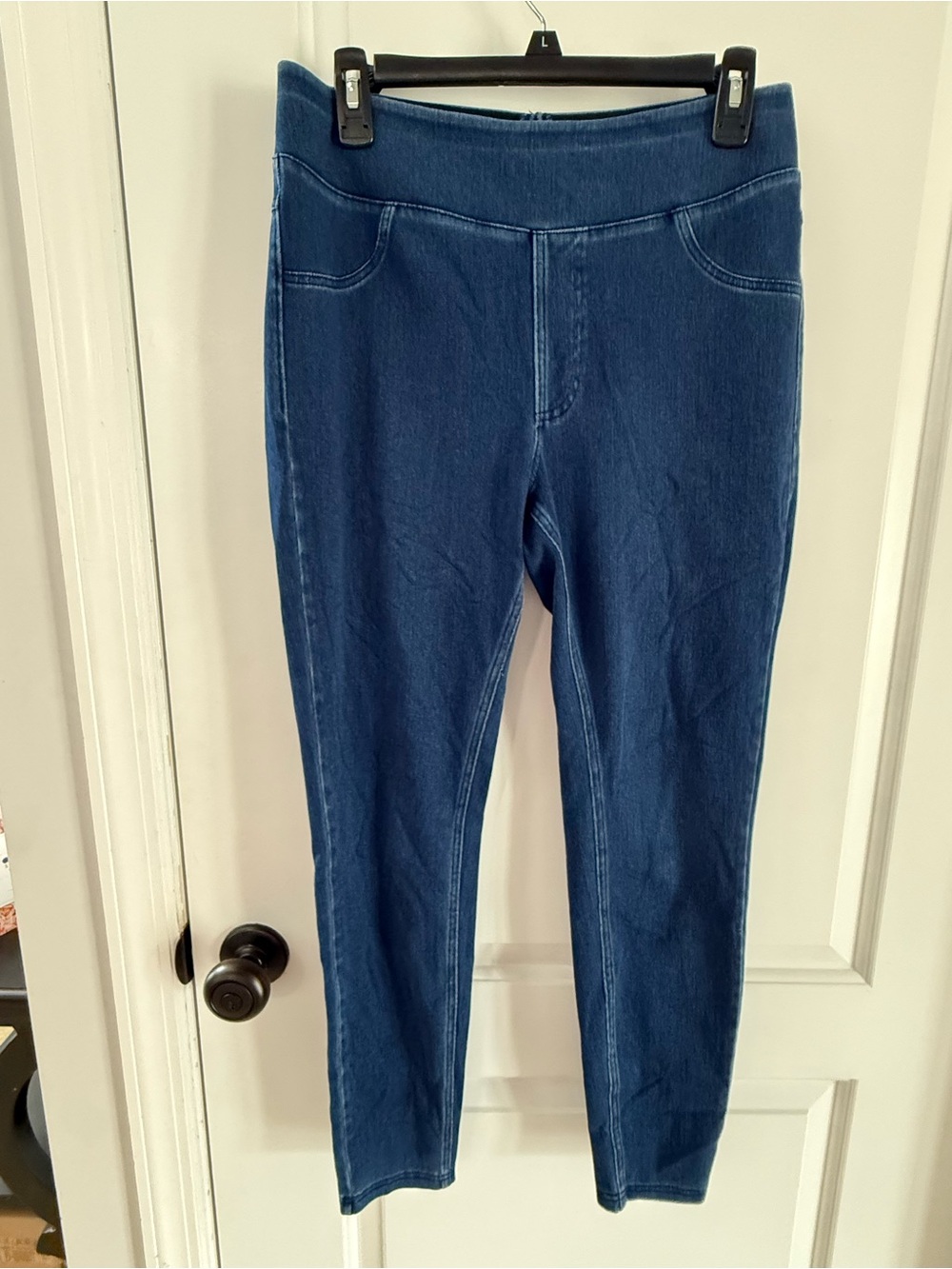 HALARA Dark Blue Pull-On Jeggings - Slim Stretch